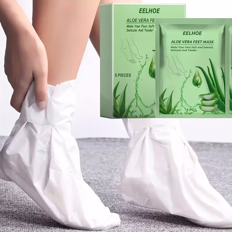 5pcs Aloe Vera Foot Mask Set