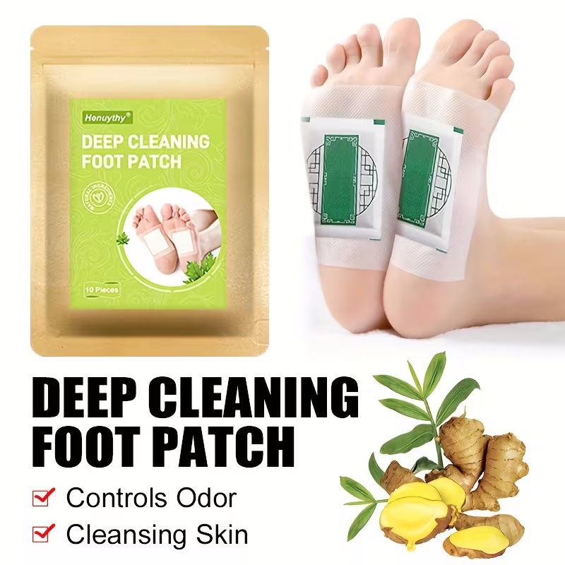 10pcs Natural Herbal Foot Patch