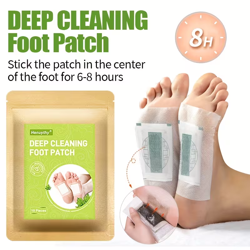 10pcs Natural Herbal Foot Patch