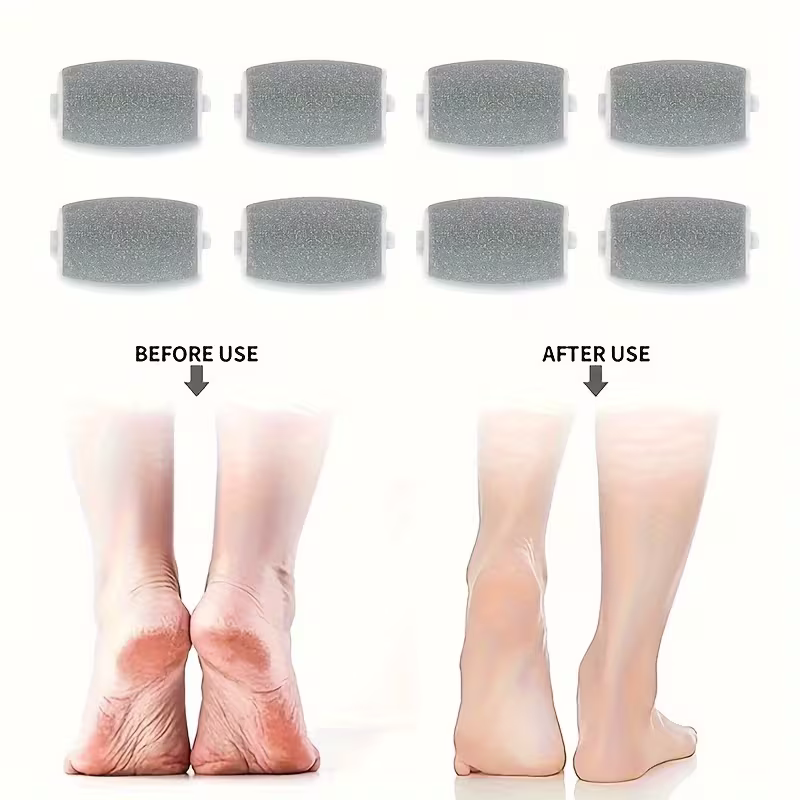 Multiple Foot Scrubber Replacement Roller Set